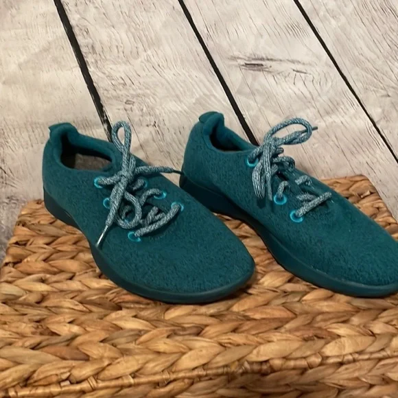 Allbirds Teal wool sneakers - Picture 2 of 8